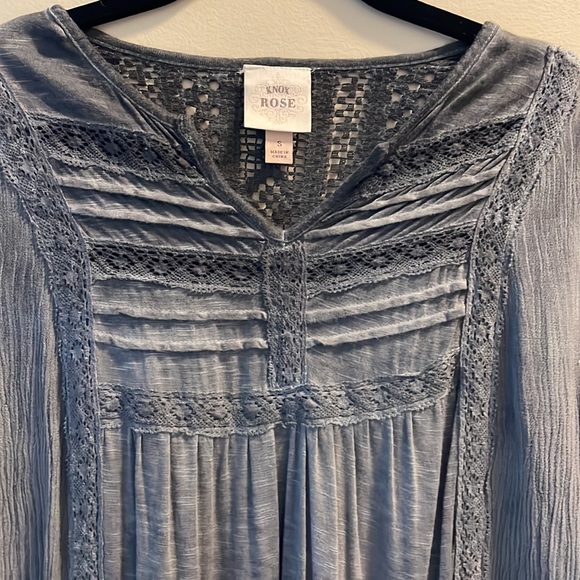 Knox Rose women’s top - charcoal gray - size S - Picture 3 of 5